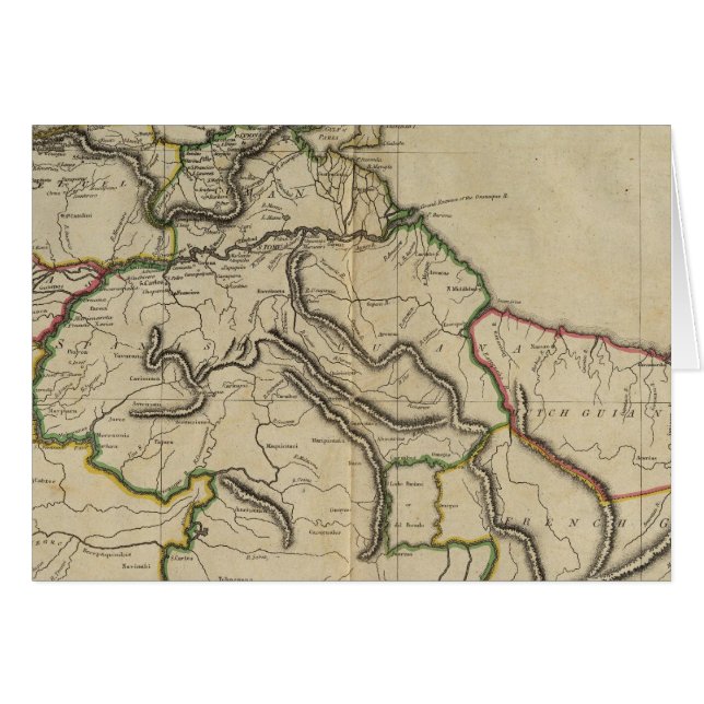 Kaart van de Caracas (Voorkant Horizontaal)