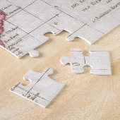  kaart van de Carolinas (1780) Legpuzzel (Zijkant)