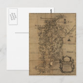 kaart van de Chesapeake Bay (1778) (Voorkant / Achterkant)