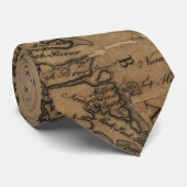  kaart van de Chesapeake Bay (1778) Stropdas (Opgerold)