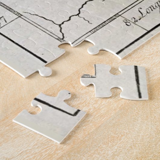 kaart van de Chesapeake Bay (1780) Legpuzzel (Zijkant)