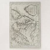  kaart van de Chesapeake Bay (1780) Legpuzzel (Verticaal)