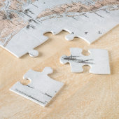  kaart van de Chesapeake Bay (1861) Legpuzzel (Zijkant)