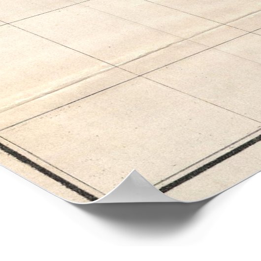  kaart van de Chesapeake Bay (1873) Poster (Hoek)