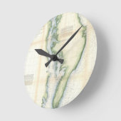  kaart van de Chesapeake Bay Ronde Klok (Hoek)