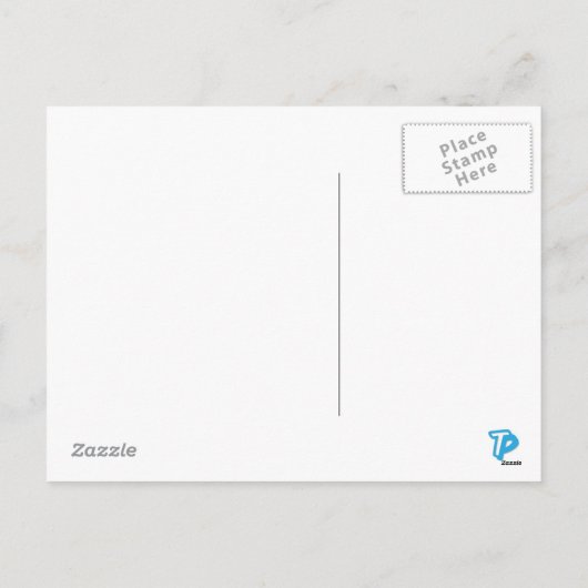 Kaart van de Chicago Holiday Post (Achterkant)