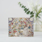 Kaart van de Christelijke constellaties zoals afge (Staand voorkant)