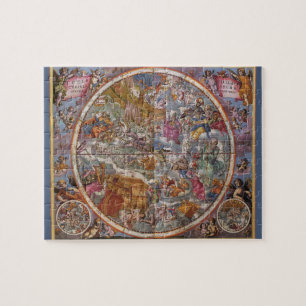 Kaart van de Christelijke Constellaties, Zuidelijk Legpuzzel