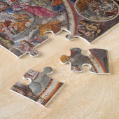 Kaart van de Christelijke Constellaties, Zuidelijk Legpuzzel (Zijkant)