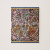 Kaart van de Christelijke Constellaties, Zuidelijk Legpuzzel (Verticaal)