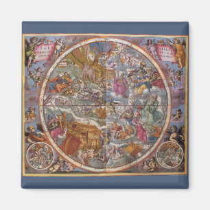 Kaart van de Christelijke Constellaties, Zuidelijk Magneet