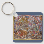 Kaart van de Christelijke Constellaties, Zuidelijk Sleutelhanger (Voorkant)