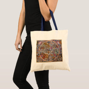 Kaart van de Christelijke Constellaties, Zuidelijk Tote Bag