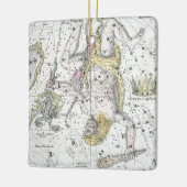 Kaart van de Constellaties Bord VIII Keramisch Ornament (Links)