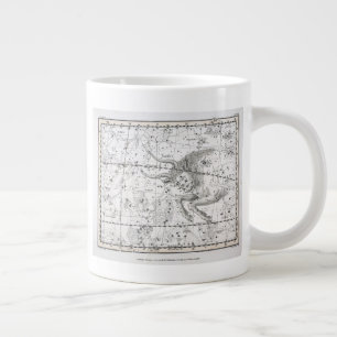 Kaart van de Constellaties Bord XIV Grote Koffiekop