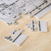 Kaart van de Constellaties Bord XIV Legpuzzel (Zijkant)