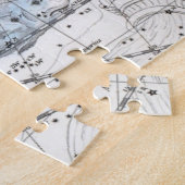 Kaart van de constellaties Bord XXII Legpuzzel (Zijkant)