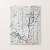 Kaart van de constellaties Bord XXII Legpuzzel (Verticaal)