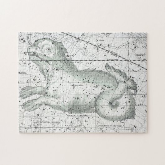 Kaart van de constellaties Bord XXIII Legpuzzel (Horizontaal)