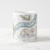 Kaart van de constellaties Bord XXVI Grote Koffiekop (Voorkant)