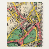 Kaart van de Coronation Route, Londen, Engeland Planner (Achterkant)