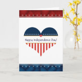 Kaart van de Dag van de Onafhankelijkheid van het (Gele Bloem)