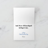 Kaart van de Dag van de Postarbeiders met Medewerk (Binnen)