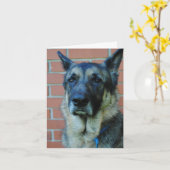 Kaart van de Dag van de Vaders van de Duitse (Gele Bloem)