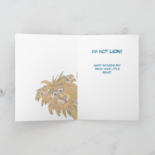 Kaart van de Dag van de Vaders van werelden de (Binnen)