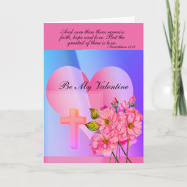 Kaart van de Dag van de valentijn