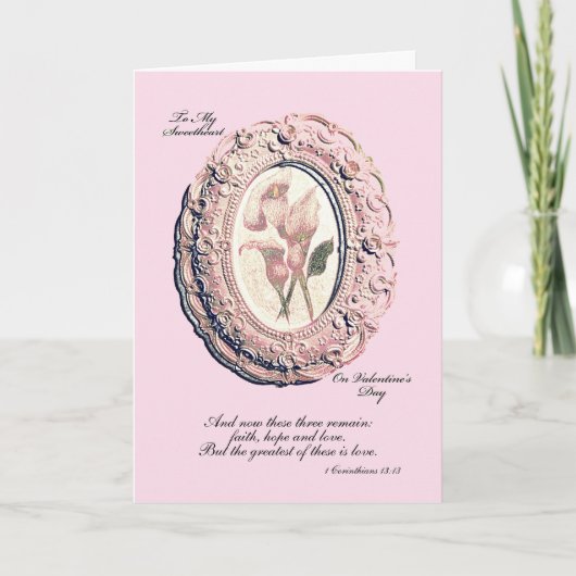 Kaart van de Dag van de valentijn (Voorkant)