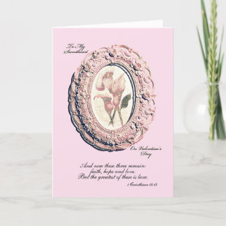 Kaart van de Dag van de valentijn