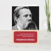 Kaart van de Dag van Friedrich Engels de (Voorkant)