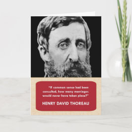 Kaart van de Dag van Henry David Thoreau de