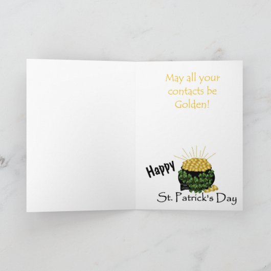 Kaart van de Dag van LDS Missionary St Patrick (Binnen)