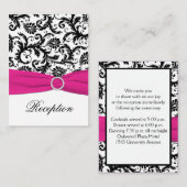 Kaart van de Damask-behuizing voor zwart, wit en F (Voorkant / Achterkant)