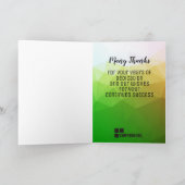 Kaart van de de werknemersverjaardag van mod. de (Binnen)