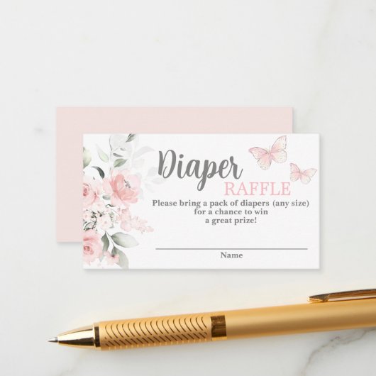 Kaart van de diaplaserbehuizing van Butterfly-Baby (Voorkant / Achterkant in situ)