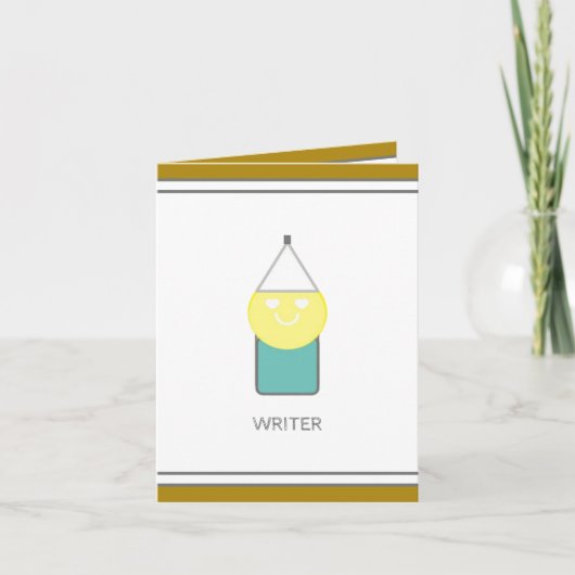 KAART van de dichter Adiela Akoo (Voorkant)