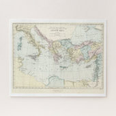 Kaart van de dienstreis van Apostle Paul Legpuzzel (Horizontaal)