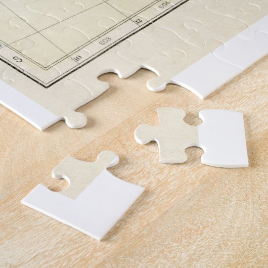 Kaart van de dienstreis van Apostle Paul Legpuzzel (Zijkant)