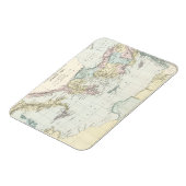 Kaart van de dienstreis van Apostle Paul Magneet (Linkerzijde)