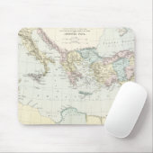 Kaart van de dienstreis van Apostle Paul Muismat (Met muis)