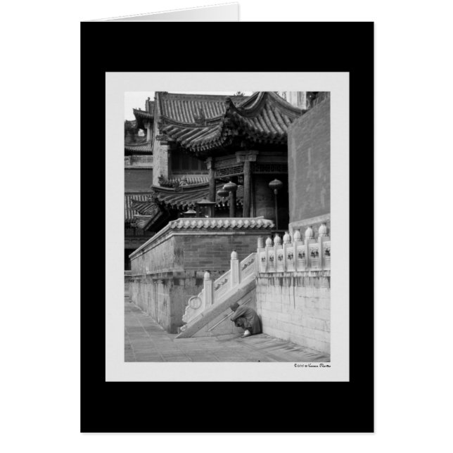 Kaart van de doordringende monk (Voorkant)