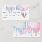 Kaart van de Doordrukfolie van ijs. (Voorkant / Achterkant)