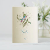 Kaart van de Dragonfly-receptietabel (Staand voorkant)