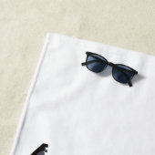 Kaart van de Duitse deelstaat Sleeswijk-Holstein Strandlaken (In situ)