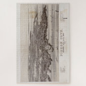 kaart van de duivenCove Rockport MA (1886) Legpuzzel (Verticaal)