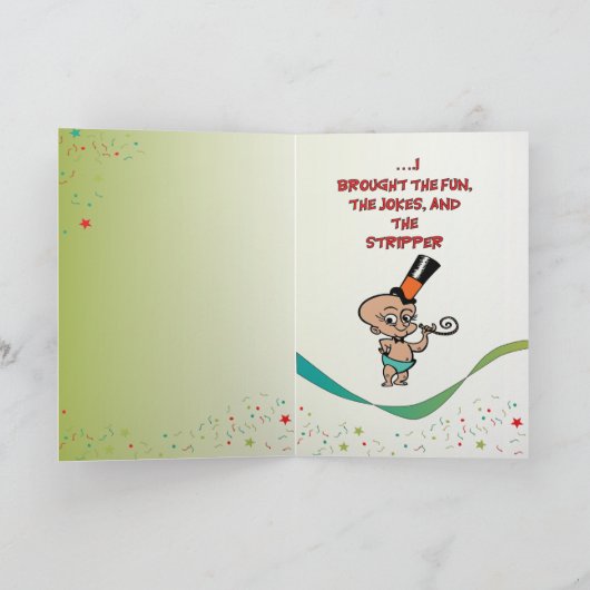 Kaart van de echtscheidingspartij (Binnen)