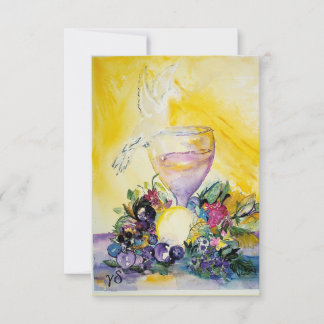 Kaart van de eerste communie